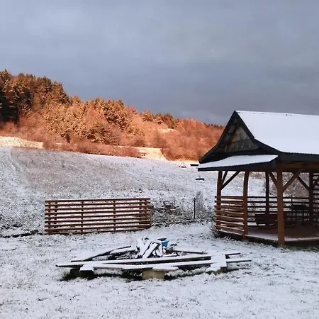 Domek U Golabkow Bieszczady Lesko Exterior photo